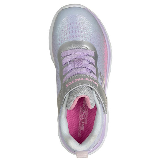 Skechers Gore and Strap Ombre Sparkle Mesh